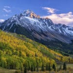 Last Light on Mount Sneffels